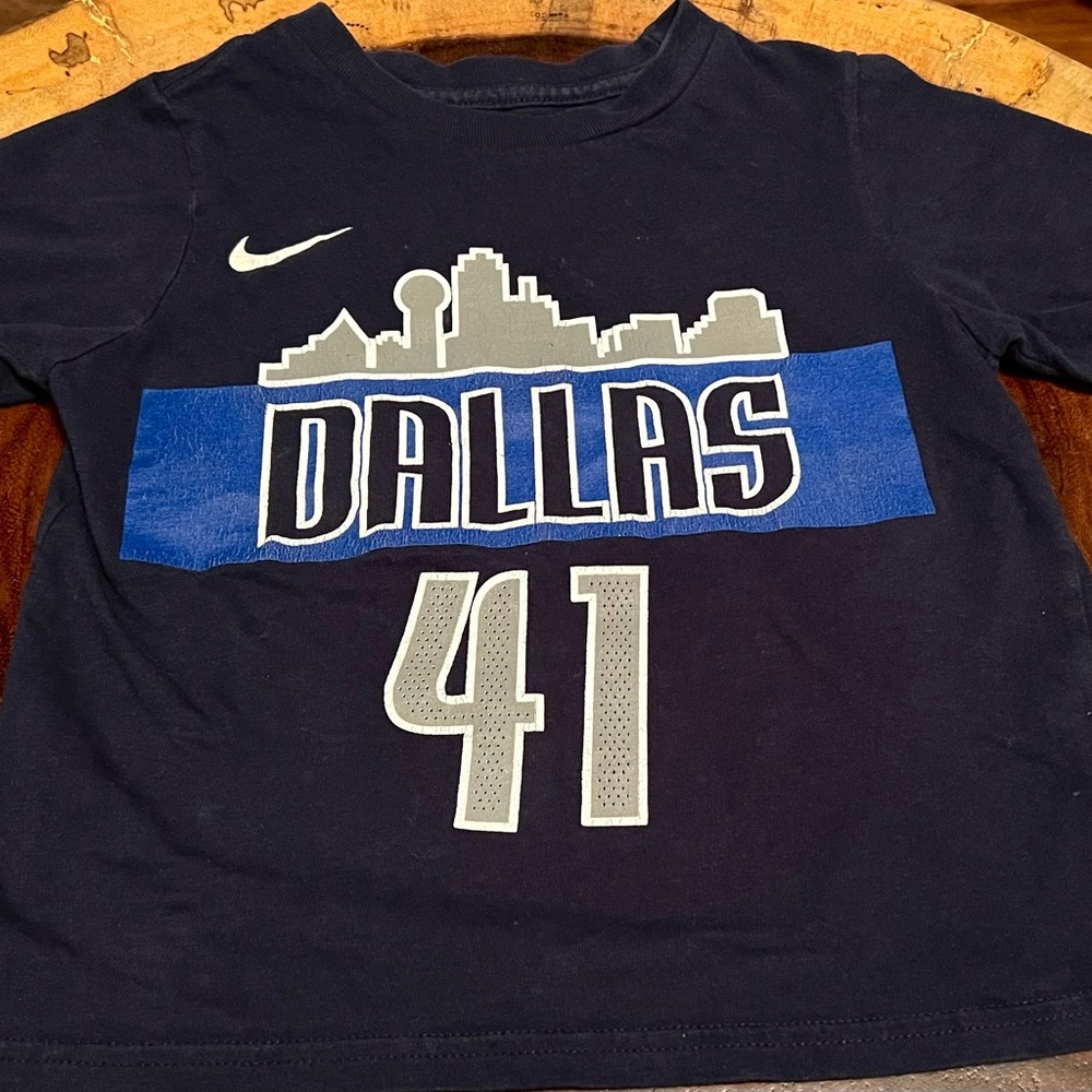 Nike Dallas Mavericks Boys Jersey Shirt